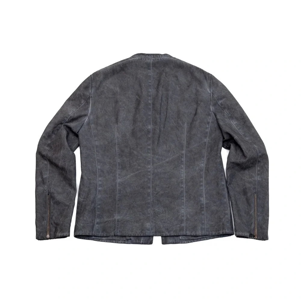 MSRP $1500 John Varvatos Cold Water Dye Hook Bar Jacket Tailored Sz 50 EU 40 US‎